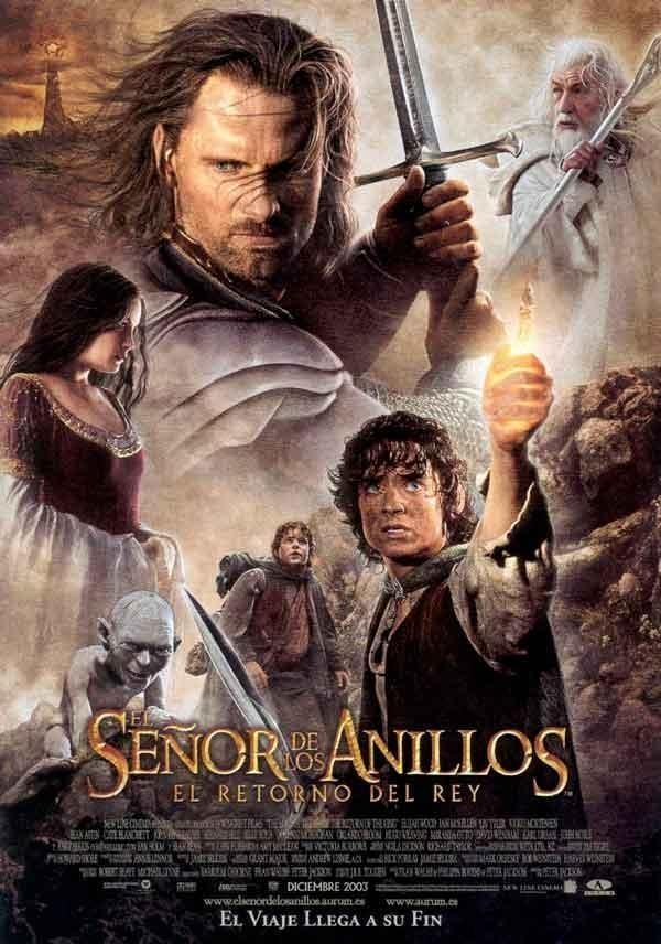 Caratula EL SEÑOR DE LOS ANILLOS: EL RETORNO DEL REY-VERSIÓN EXTENDIDA
