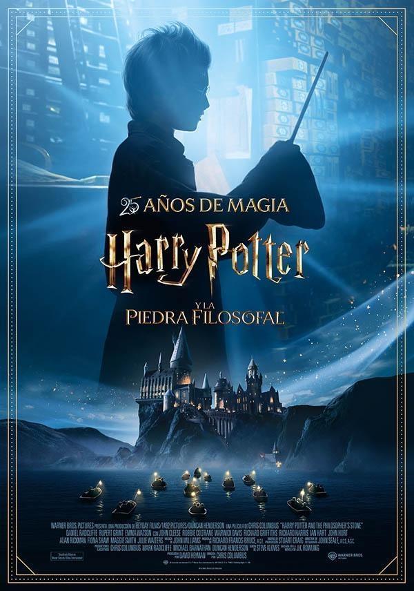 Caratula HARRY POTTER Y LA PIEDRA FILOSOFAL (25 ANIVERSARIO)